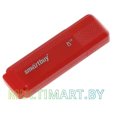 USB Flash Smartbuy 8GB Dock Red (SB8GBDK-R)